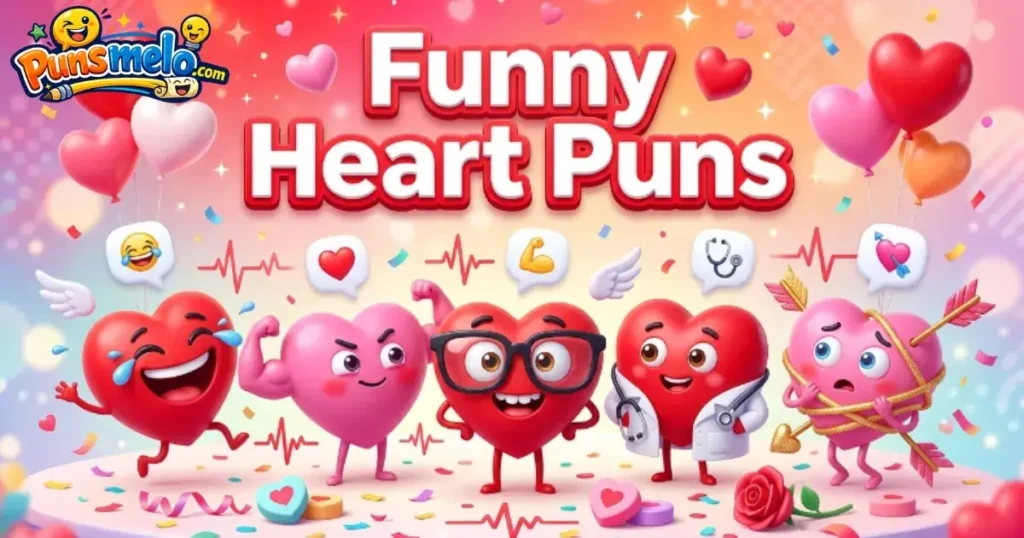 Funny Heart Puns