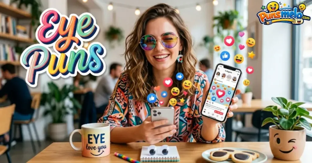 π± Eye Puns for Instagram & Social Media