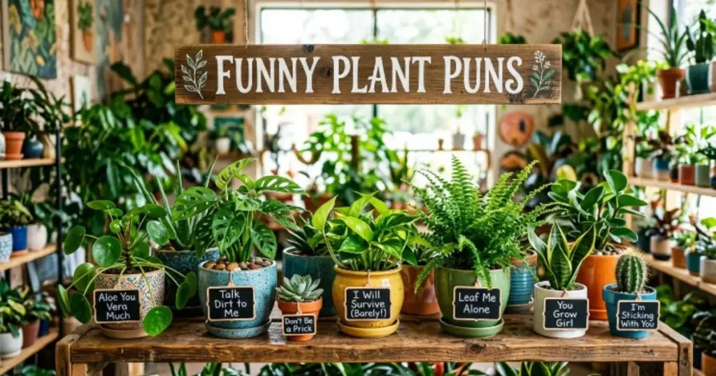 Funny Plant Puns