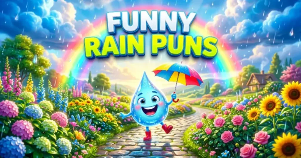 Funny Rain Puns