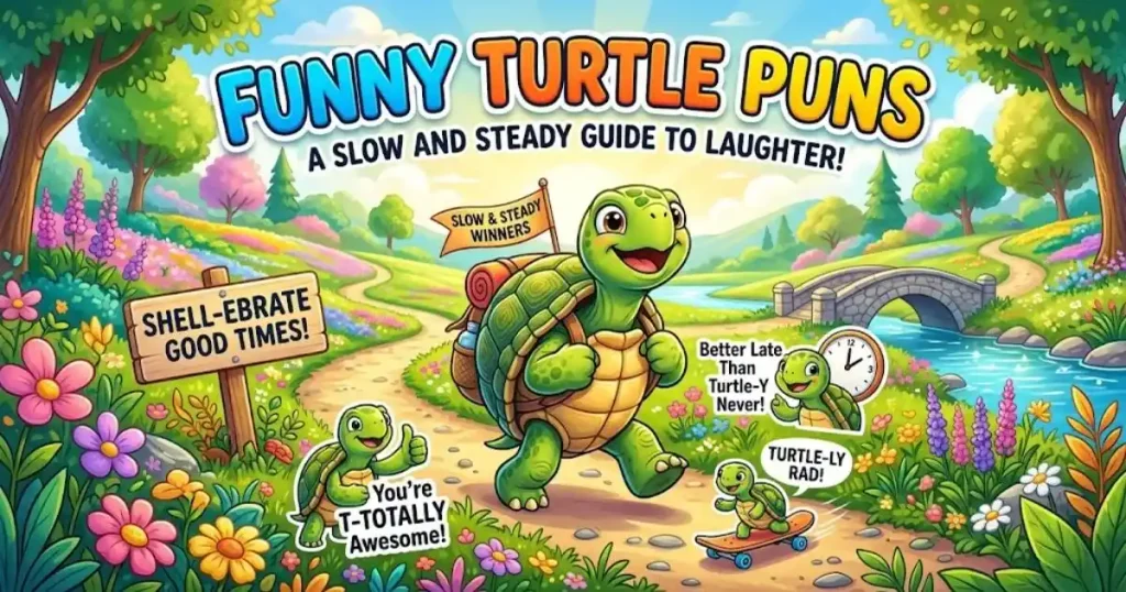 Funny Turtle Puns