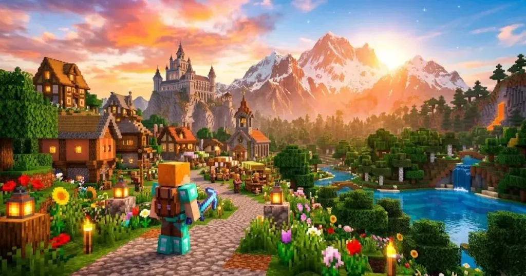 Minecraft Captions for Instagram & Social Media