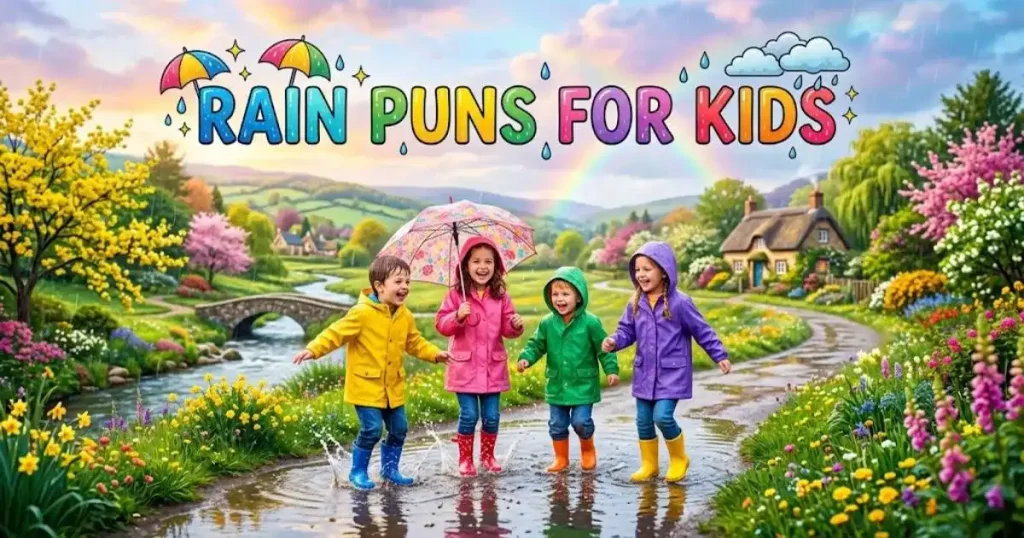 Rain Puns for Kids